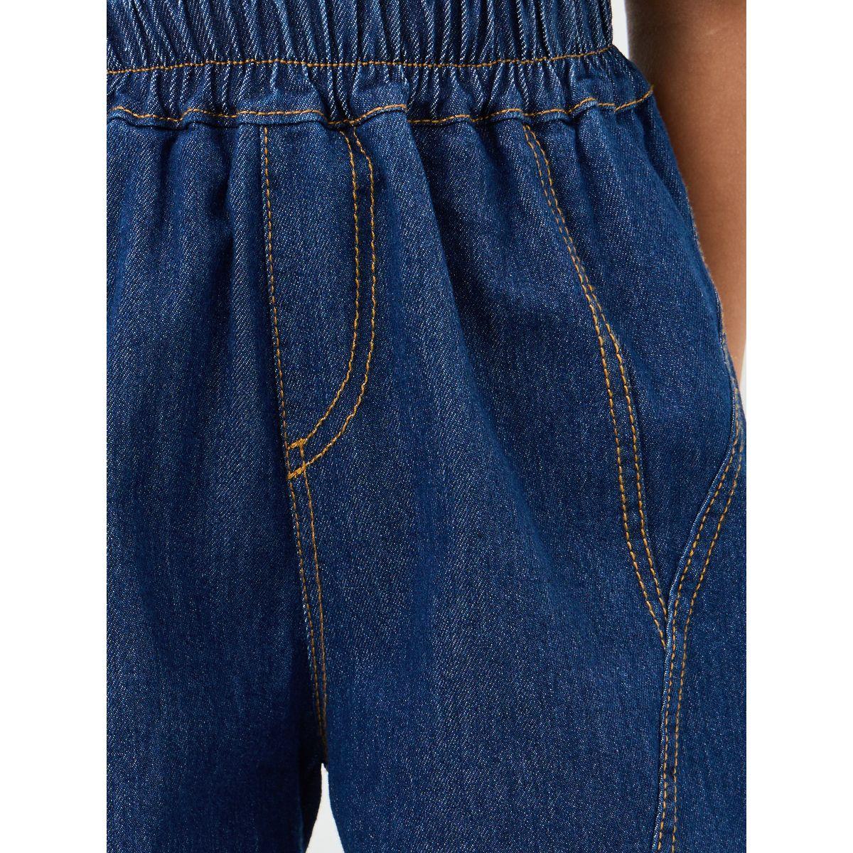 Styli Boys Dark Blue Elastic Waistband Jogger Fit Jeans-boys-clothing-bottoms-jeans-image-3