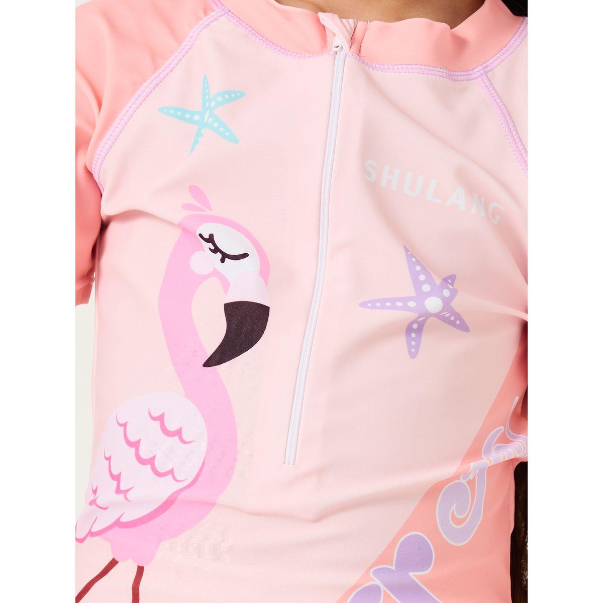 بدلة سباحة بأكمام قصيرة مع سروال داخلي-sports-girls-clothing-tops-image-4