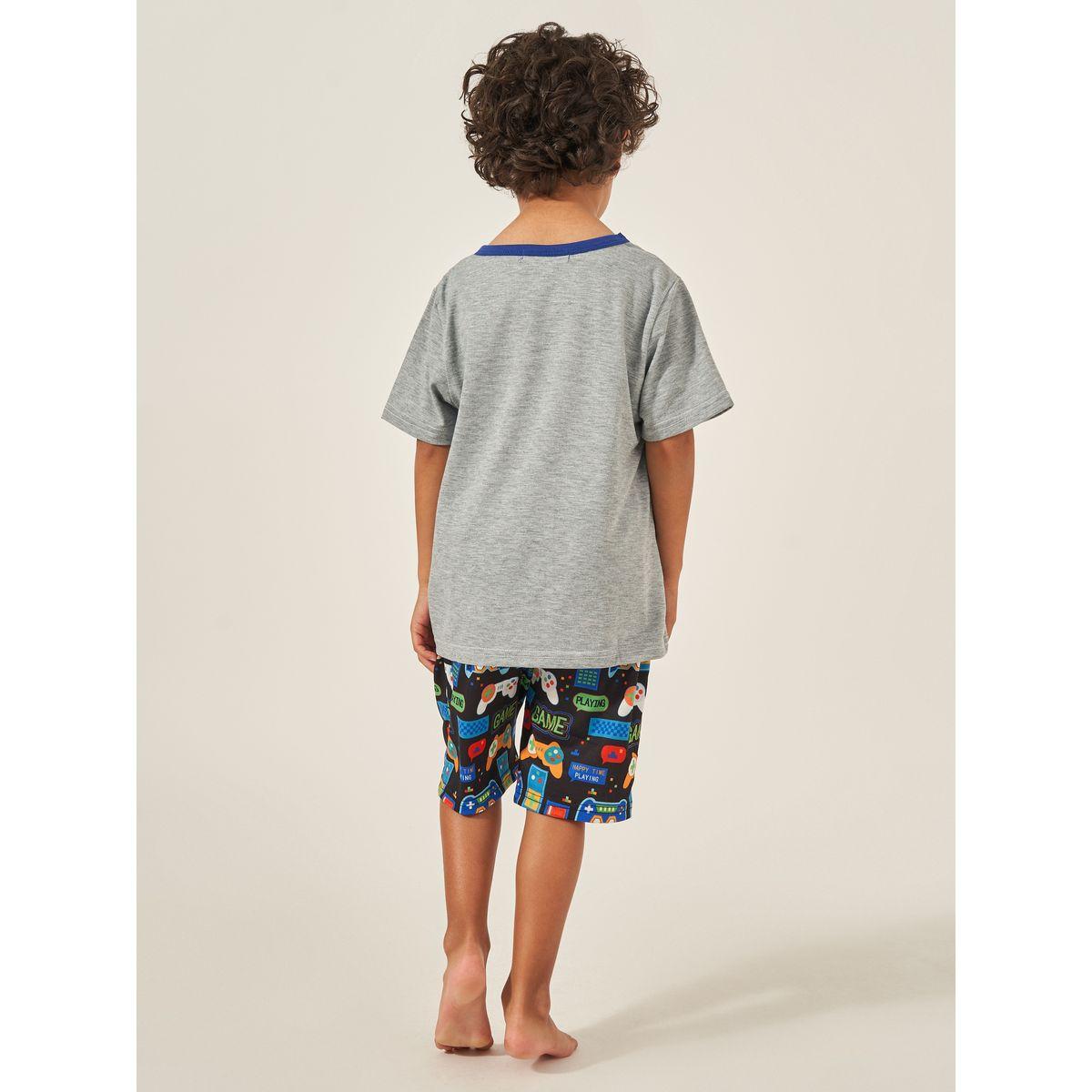 Styli Printed T-shirt and Shorts Set-boys-clothing-setsandcoords-image-5