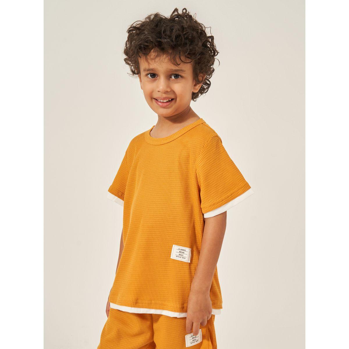 مجموعة من شورت وتيشيرت بأكمام قصيرة-boys-clothing-setsandcoords-image-2