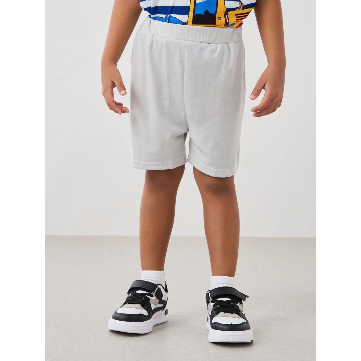 Styli Graphic Print Round Neck T-Shirt and Shorts Set-boys-clothing-setsandcoords-image-5