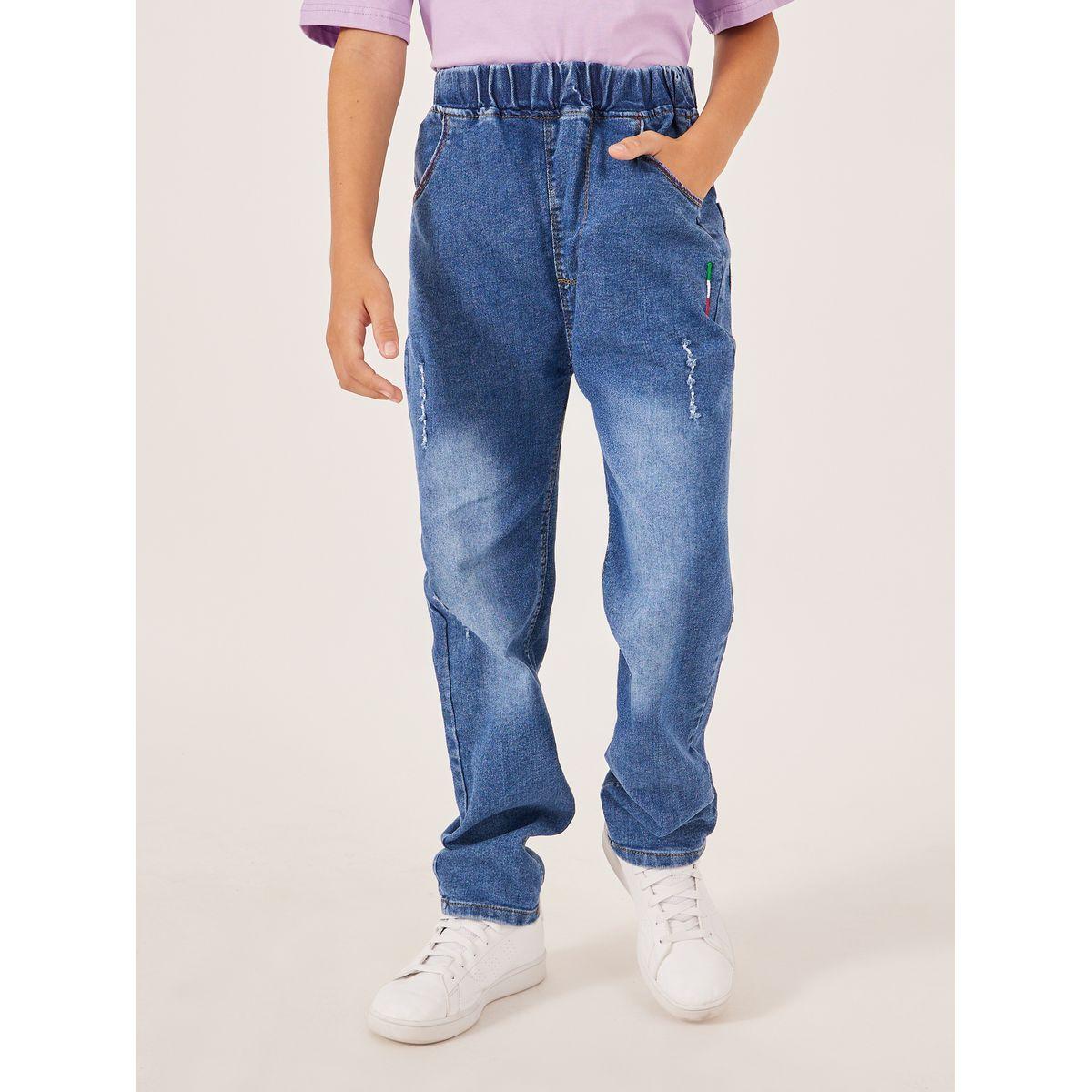 Styli Blue Denim Jeans for Men-boys-clothing-bottoms-jeans-image-1
