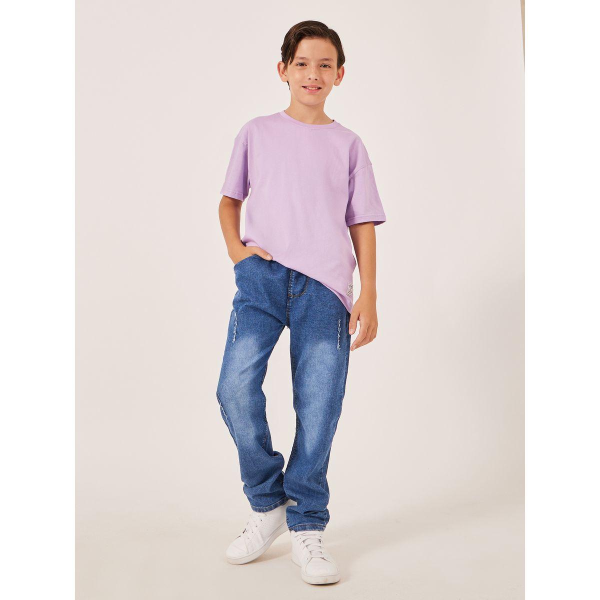 Styli Blue Denim Jeans for Men-boys-clothing-bottoms-jeans-image-2
