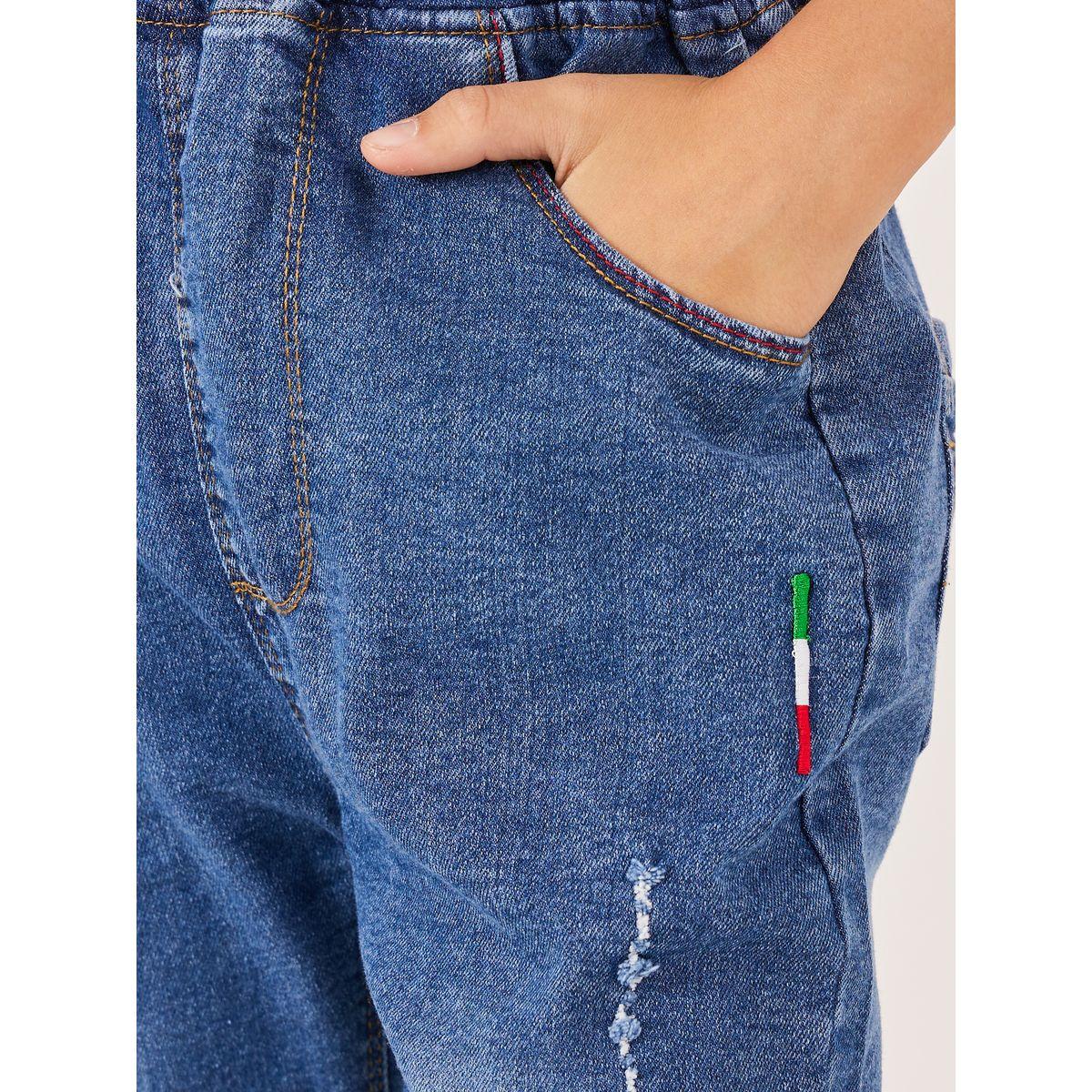 Styli Blue Denim Jeans for Men-boys-clothing-bottoms-jeans-image-3