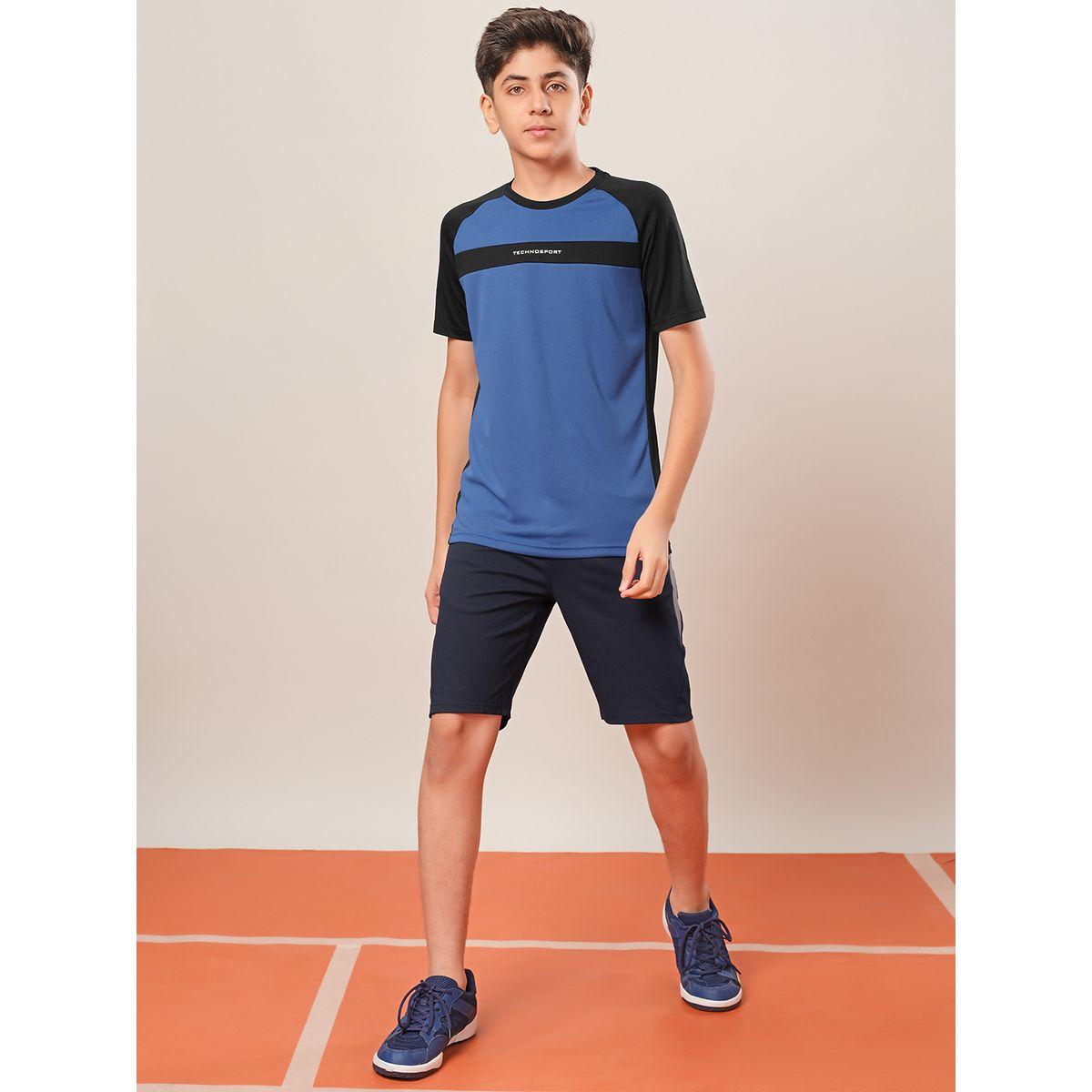 Technosport Boys Color Block Raglan Sleeve T-Shirt-boys-clothing-tshirtsandpolos-image-1