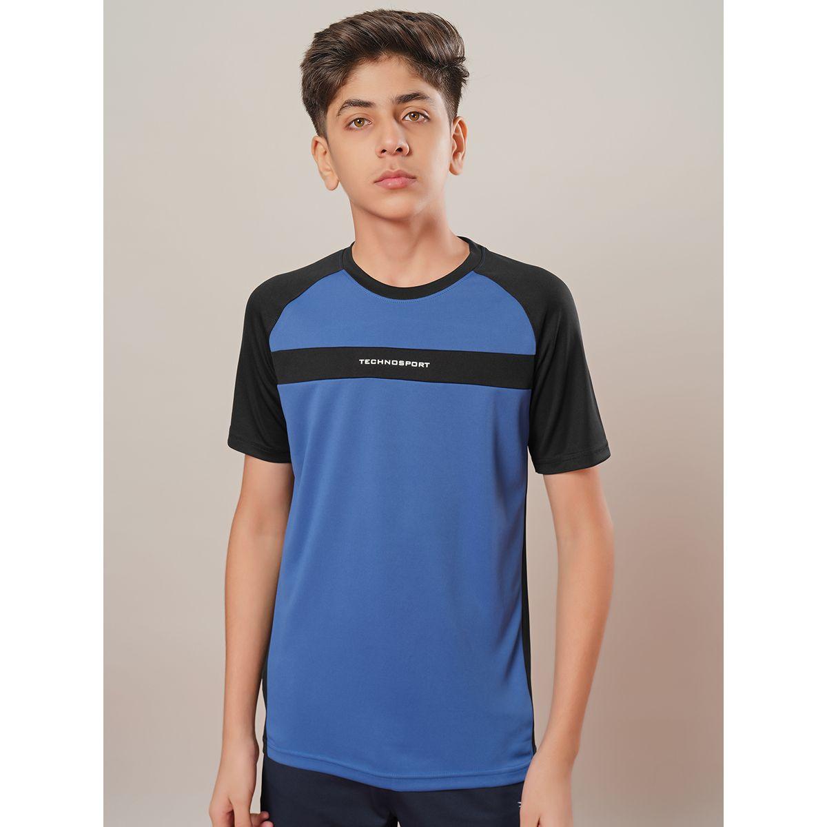 Technosport Boys Color Block Raglan Sleeve T-Shirt-boys-clothing-tshirtsandpolos-image-3