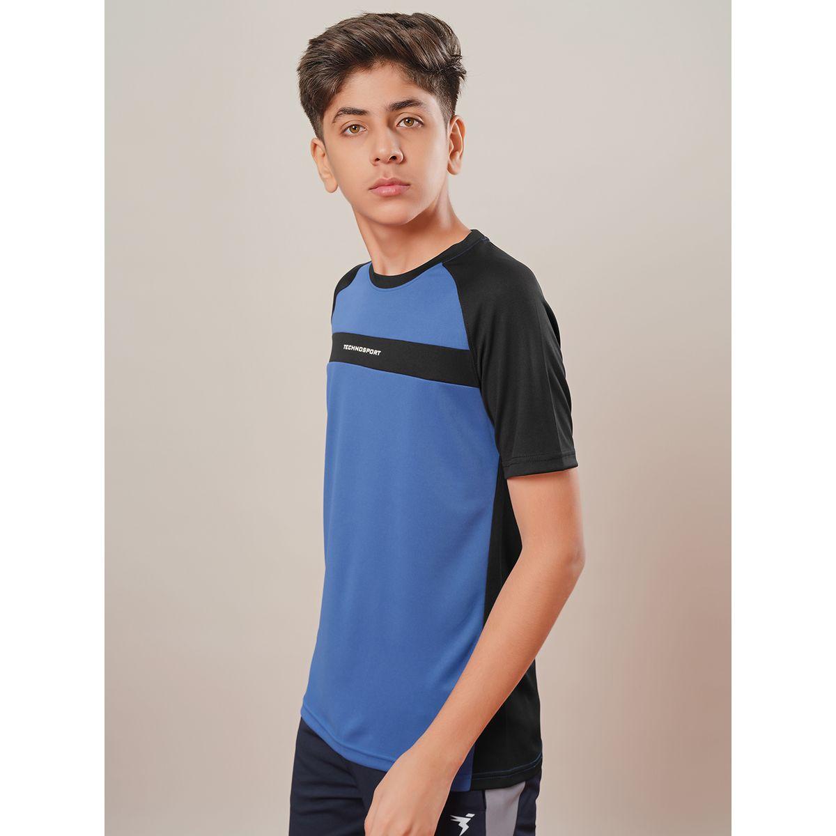 Technosport Boys Color Block Raglan Sleeve T-Shirt-boys-clothing-tshirtsandpolos-image-4