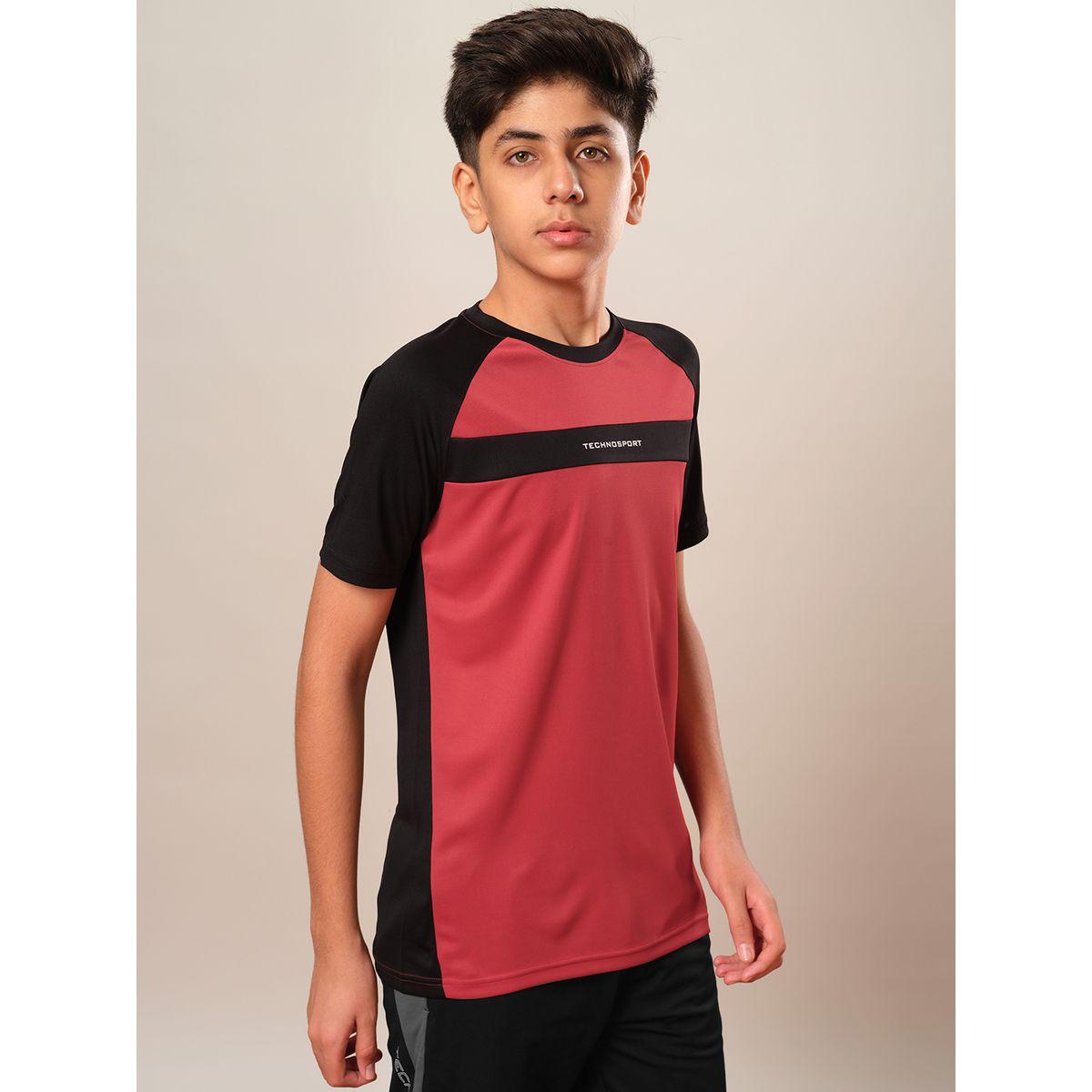تيشيرت بنمط كتل الالوان وأكمام ريجلان-boys-clothing-tshirtsandpolos-image-3