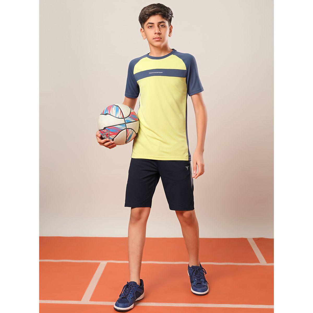 تيشيرت بنمط كتل الالوان وأكمام ريجلان-boys-clothing-tshirtsandpolos-image-1
