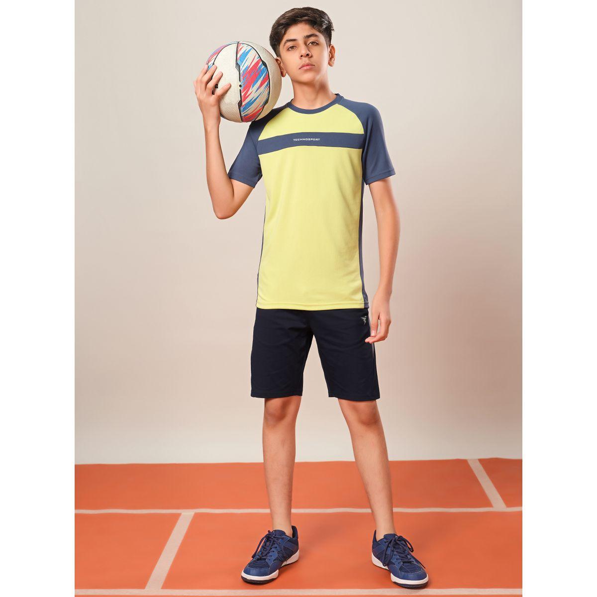 تيشيرت بنمط كتل الالوان وأكمام ريجلان-boys-clothing-tshirtsandpolos-image-2