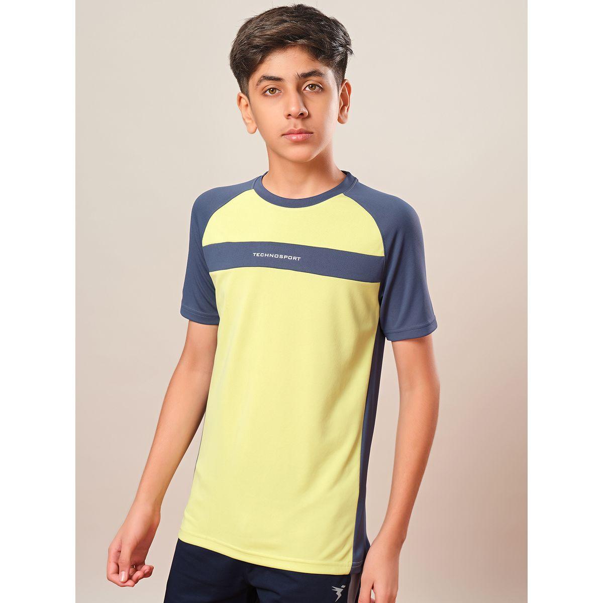 Technosport Boys Color Block Raglan Sleeves T-Shirt-boys-clothing-tshirtsandpolos-image-3