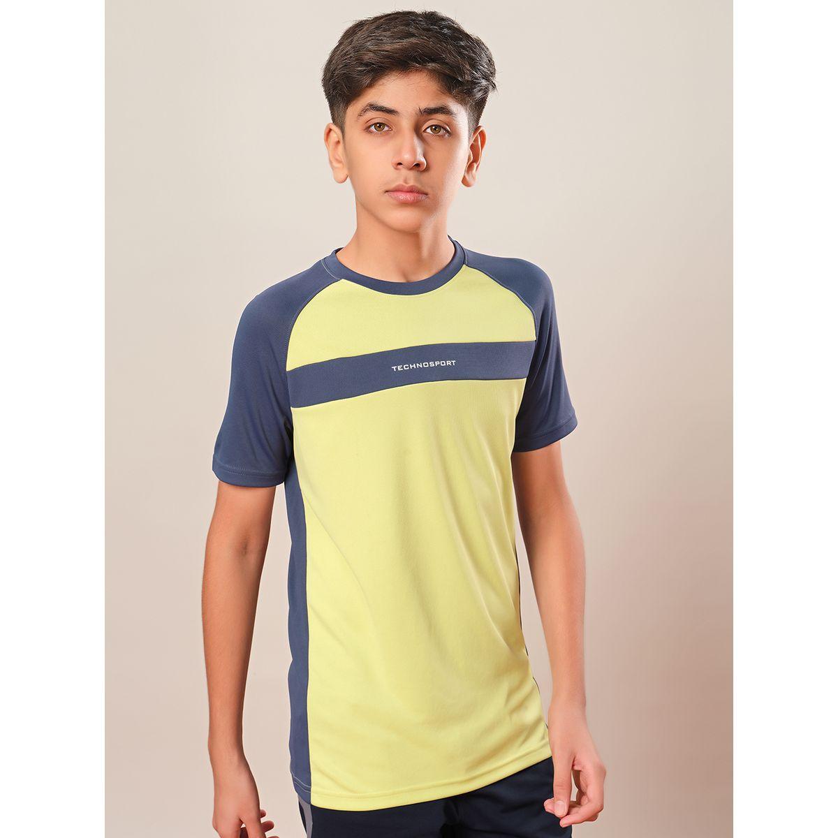 تيشيرت بنمط كتل الالوان وأكمام ريجلان-boys-clothing-tshirtsandpolos-image-5