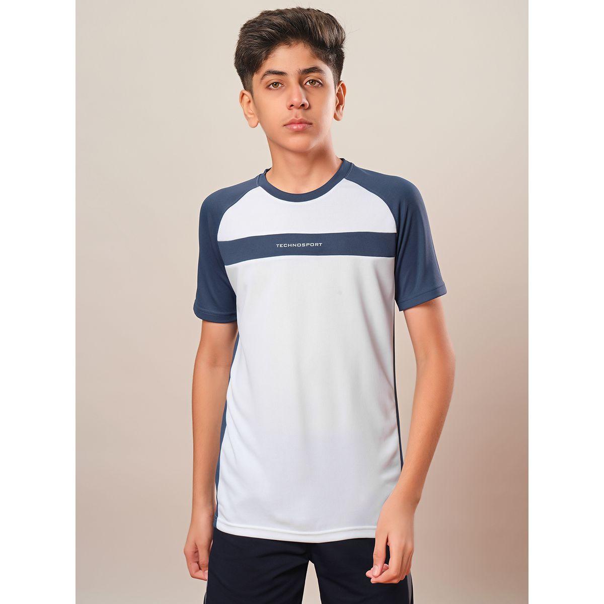 Technosport Boys Color Block Raglan Sleeves T-Shirt-boys-clothing-tshirtsandpolos-image-1