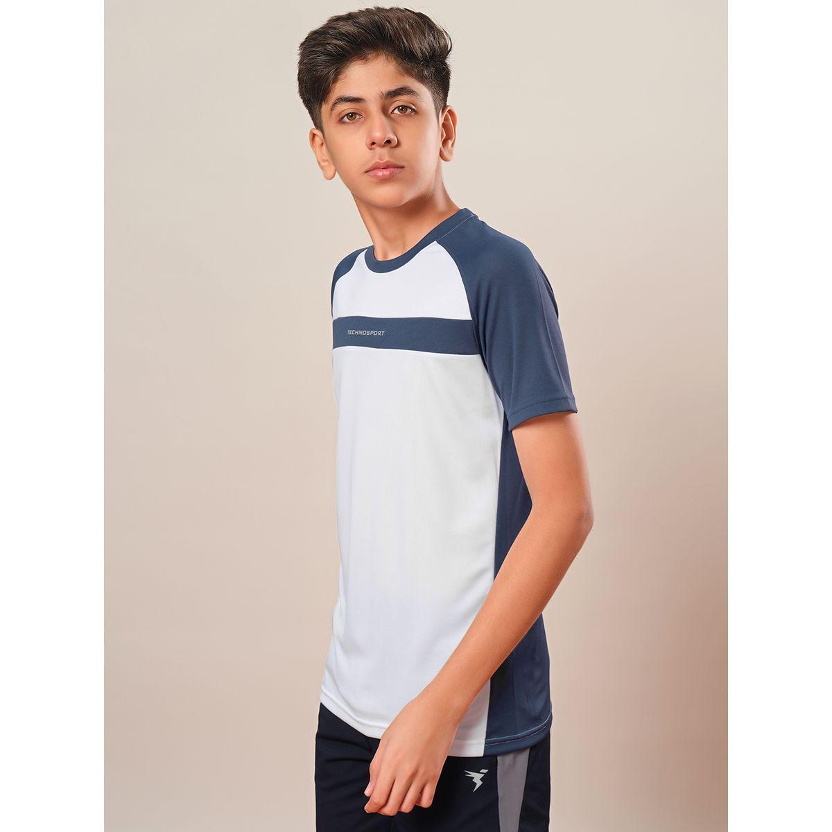 Technosport Boys Color Block Raglan Sleeves T-Shirt-boys-clothing-tshirtsandpolos-image-2