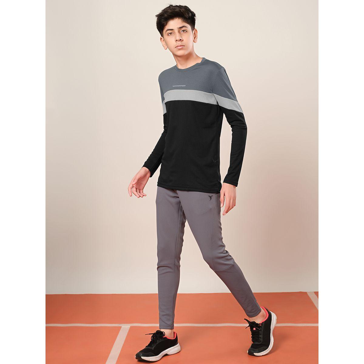 Technosport Color Block Long Sleeve T-Shirt-boys-clothing-tshirtsandpolos-image-1
