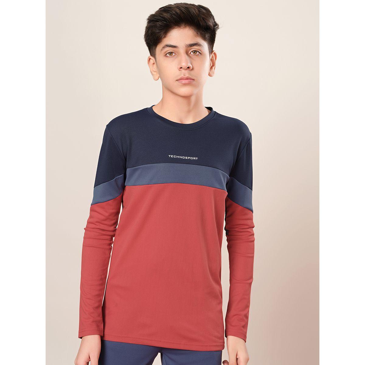 تيشيرت بنمط كتل الالوان وأكمام طويلة-boys-clothing-tshirtsandpolos-image-2