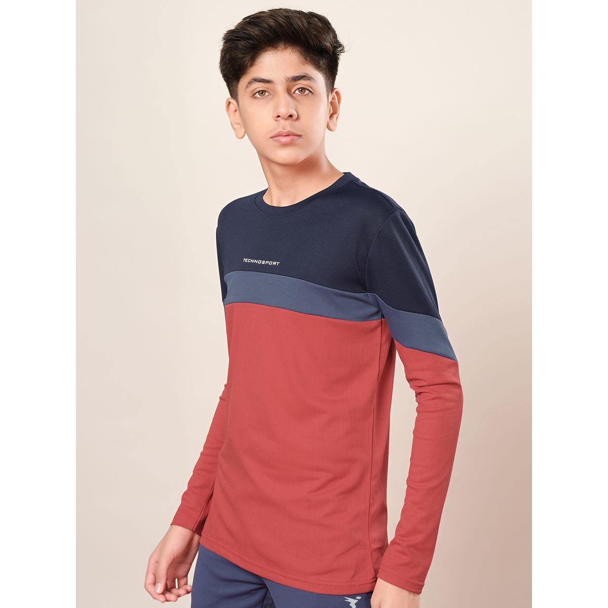 تيشيرت بنمط كتل الالوان وأكمام طويلة-boys-clothing-tshirtsandpolos-image-3