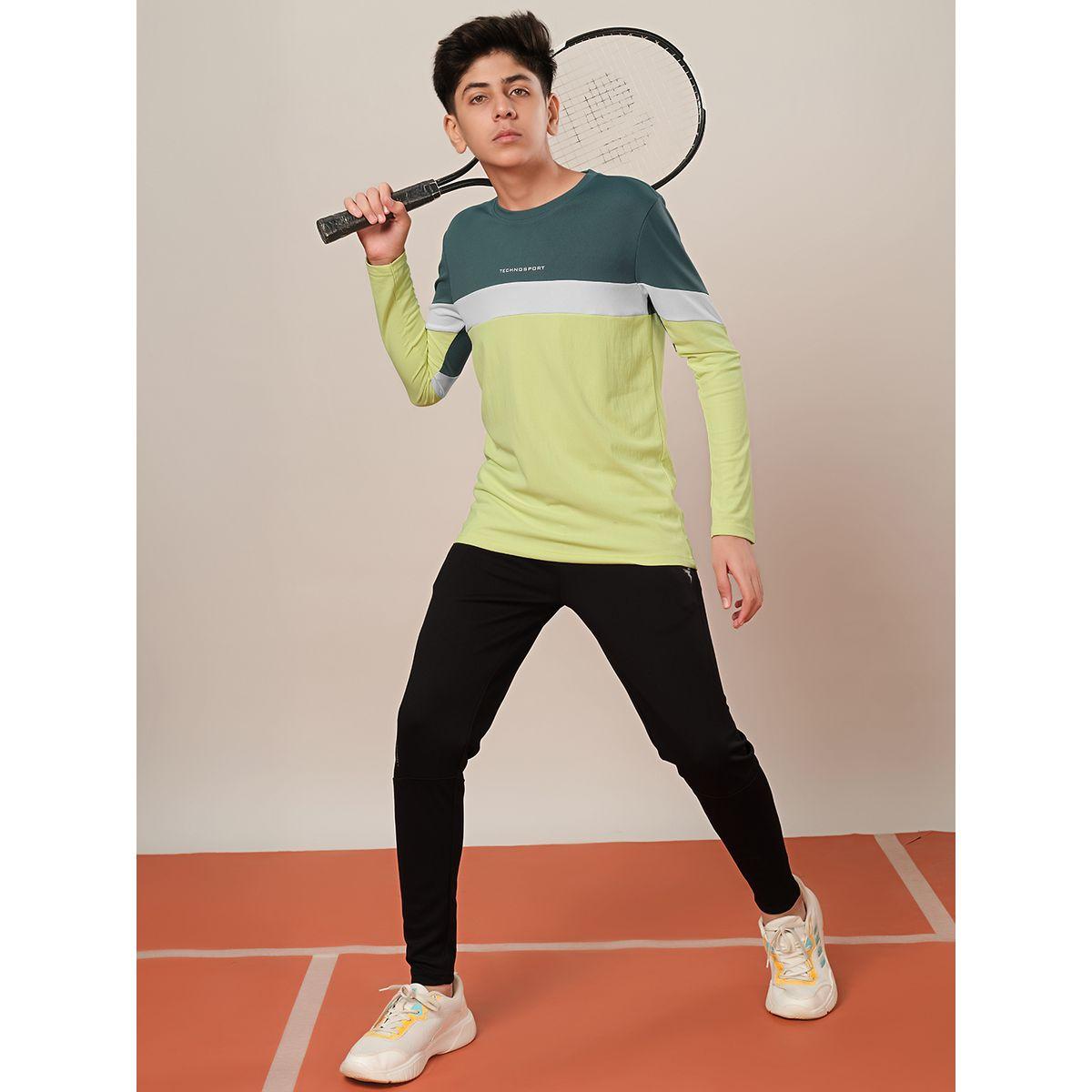 Technosport Color Block Long Sleeve T-Shirt-boys-clothing-tshirtsandpolos-image-4