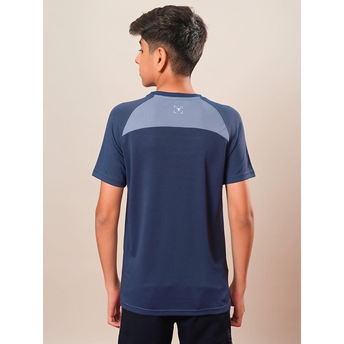 Technosport Color Block Raglan Sleeve Regular Fit T-Shirt-boys-clothing-tshirtsandpolos-image-4