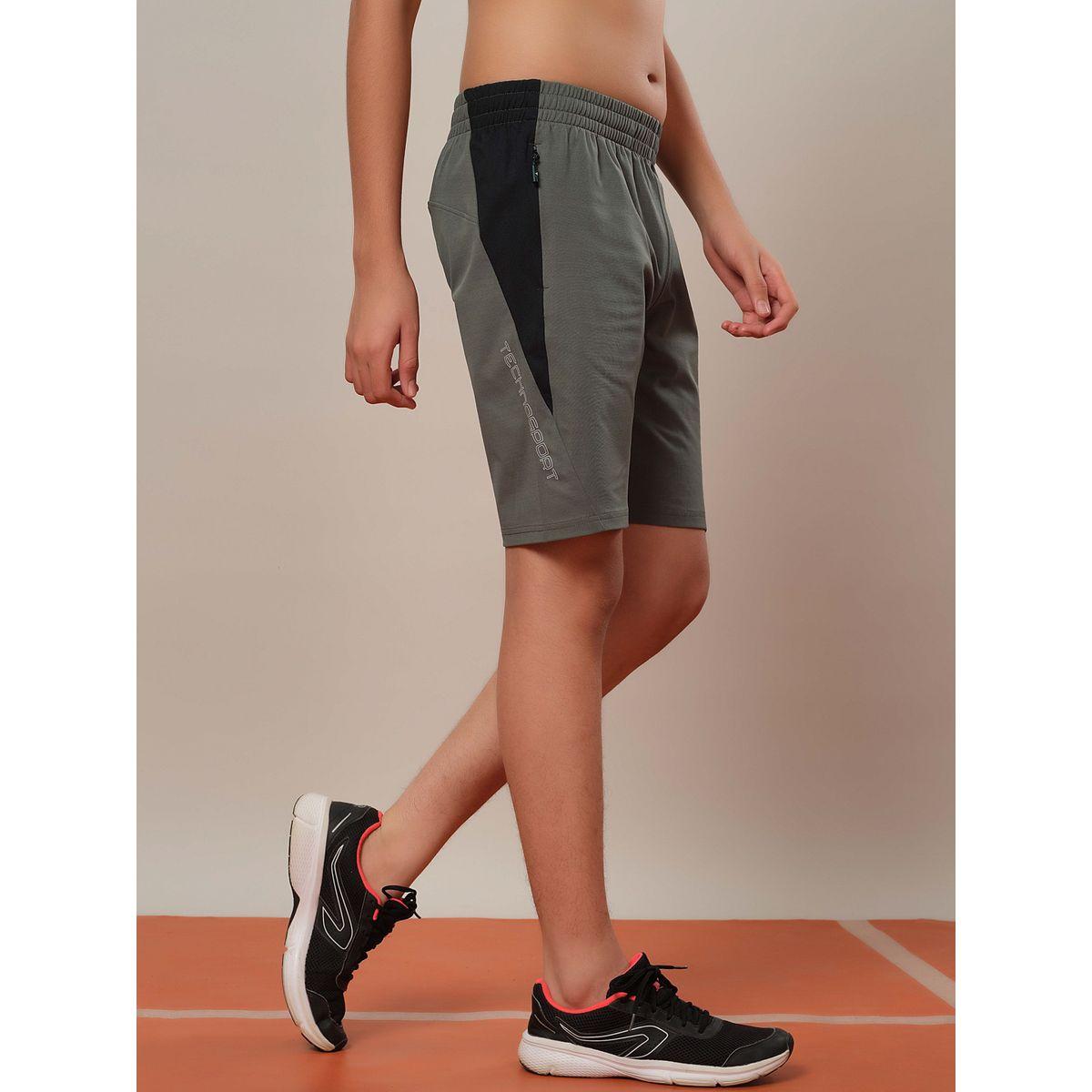 Technosport Boys Color Block Elasticated Waistband Shorts-boys-clothing-bottoms-shorts-image-3