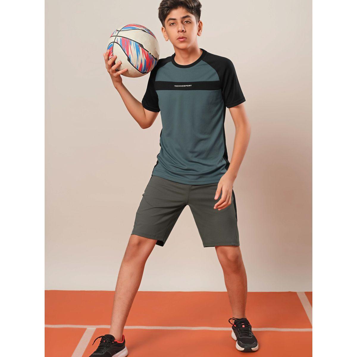 شورت بنمط كتل الالوان وخصر مطاطي-boys-clothing-bottoms-shorts-image-5