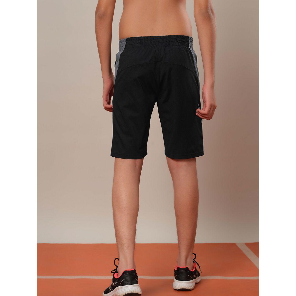 Technosport Color Block Elasticated Waistband Shorts-boys-clothing-bottoms-shorts-image-3