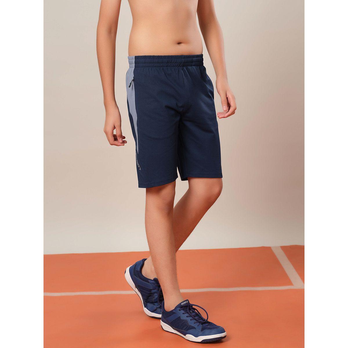 شورت بنمط كتل الالوان وخصر مطاطي-boys-clothing-bottoms-shorts-image-2