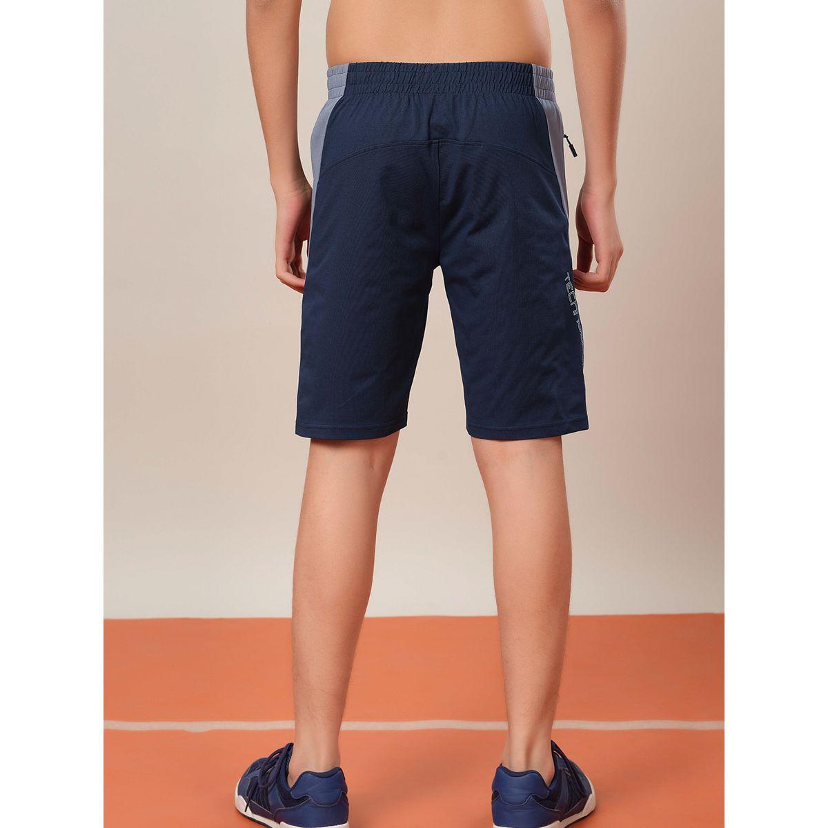 Technosport Boys Color Block Elasticated Waistband Shorts-boys-clothing-bottoms-shorts-image-3