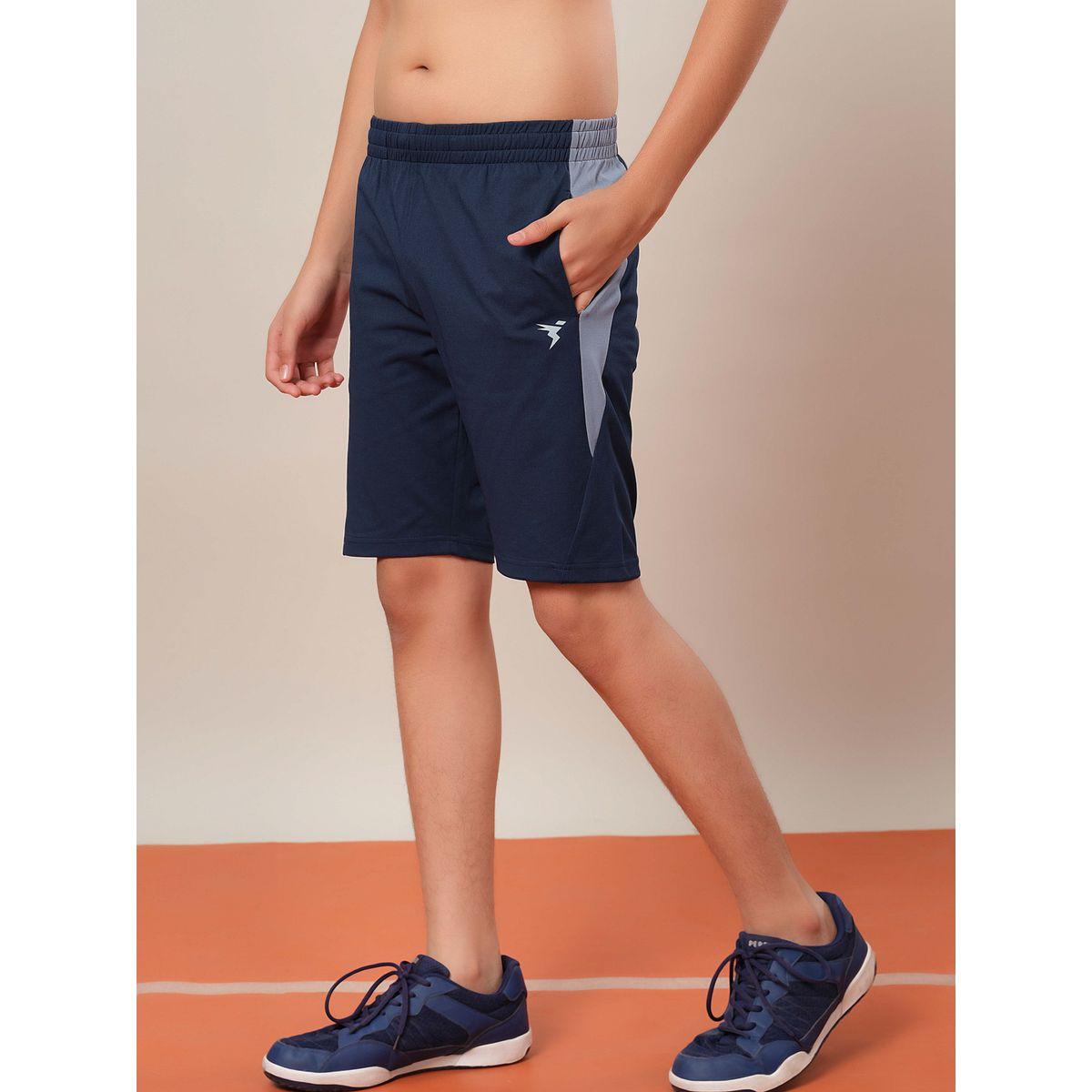 شورت بنمط كتل الالوان وخصر مطاطي-boys-clothing-bottoms-shorts-image-4