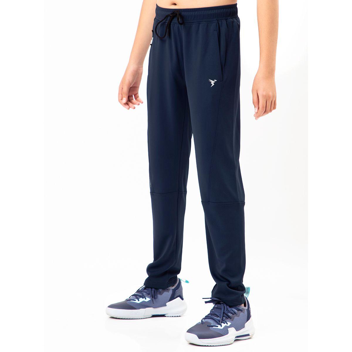 Technosport Solid Slim Fit Sports Track Pants-boys-clothing-sportswear-bottoms-image-3