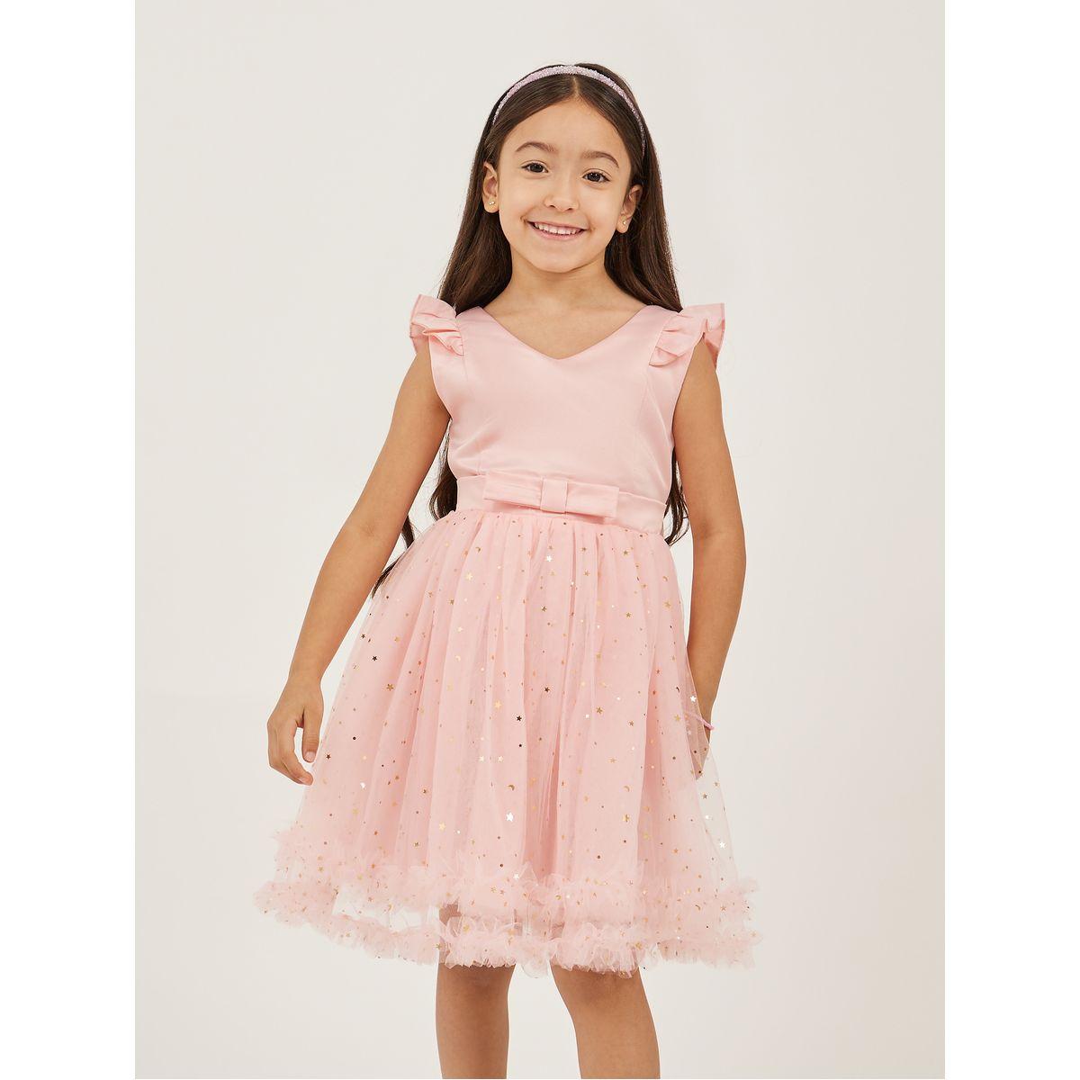Styli Embellished Ruffle Detail Sleeveless Dress-girls-clothing-dressesandjumpsuits-image-2