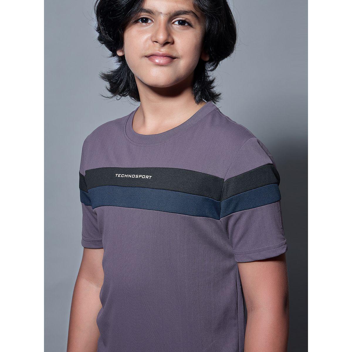 Technosport Color Block Short Sleeves Round Neck T-Shirt-boys-clothing-tshirtsandpolos-image-1