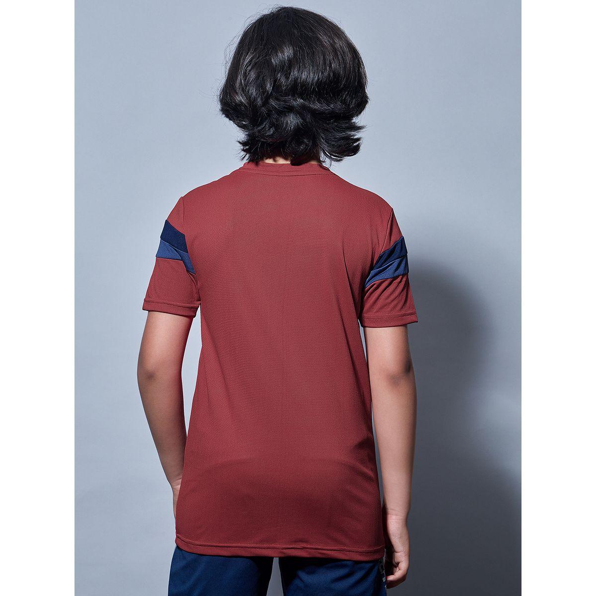 Technosport Color Block Short Sleeves Crew Neck T-Shirt-boys-clothing-tshirtsandpolos-image-3