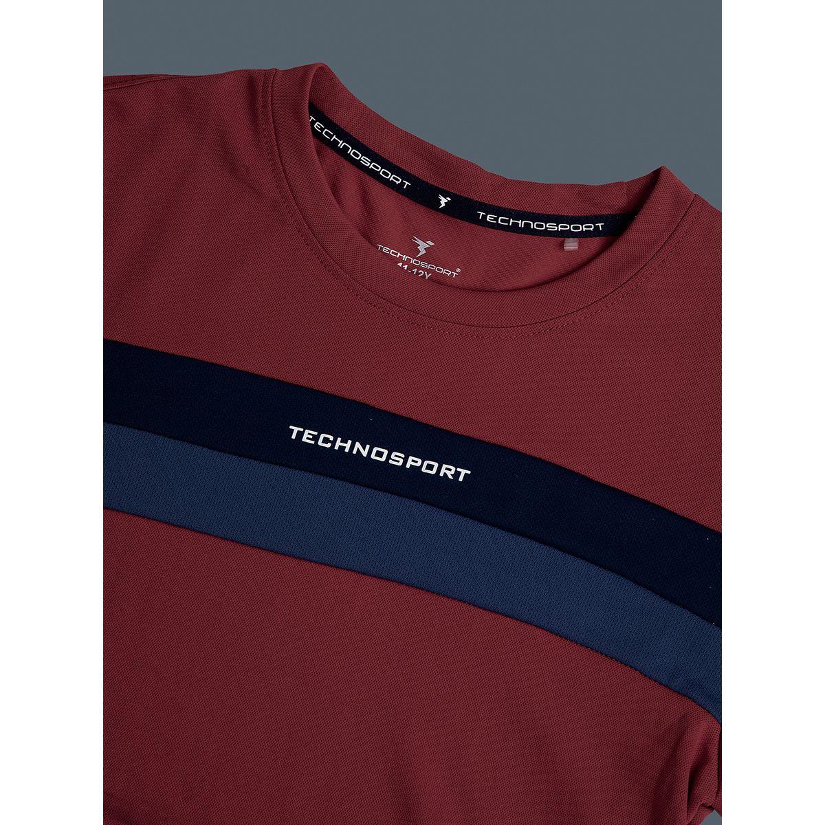 Technosport Color Block Short Sleeves Crew Neck T-Shirt-boys-clothing-tshirtsandpolos-image-4