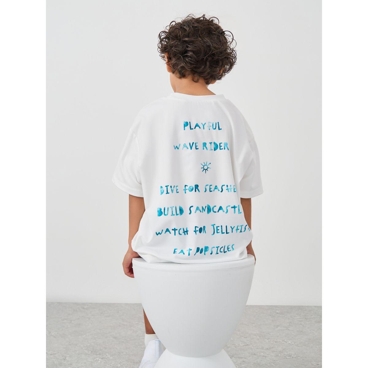 تيشيرت بطبعة كتابة وياقة دائرية-boys-clothing-tshirtsandpolos-image-1