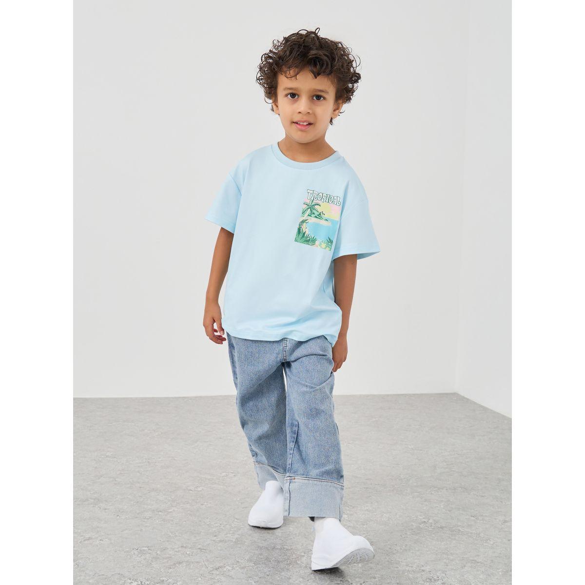 Styli Graphic Print Short Sleeve T-Shirt-boys-clothing-tshirtsandpolos-image-3