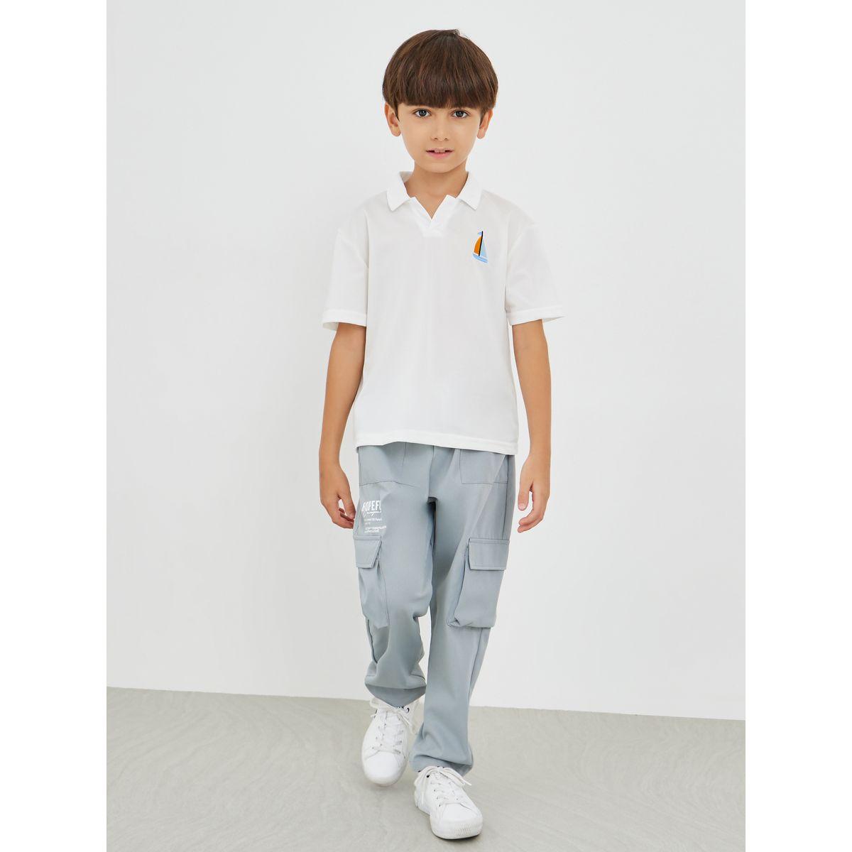 Styli Embroidered Polo Neck Short Sleeve T-Shirt-boys-clothing-tshirtsandpolos-image-2