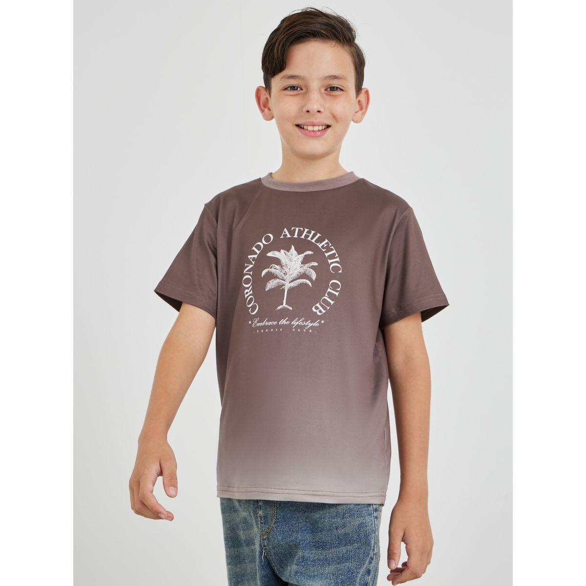 Styli Slogan Print Round Neck T-Shirt-boys-clothing-tshirtsandpolos-image-1
