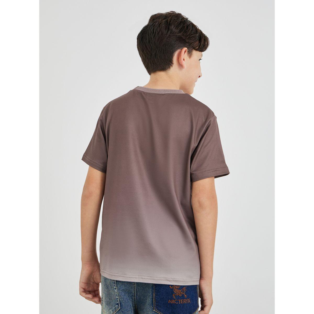 تيشيرت بياقة دائرية وطبعة كتابة-boys-clothing-tshirtsandpolos-image-4