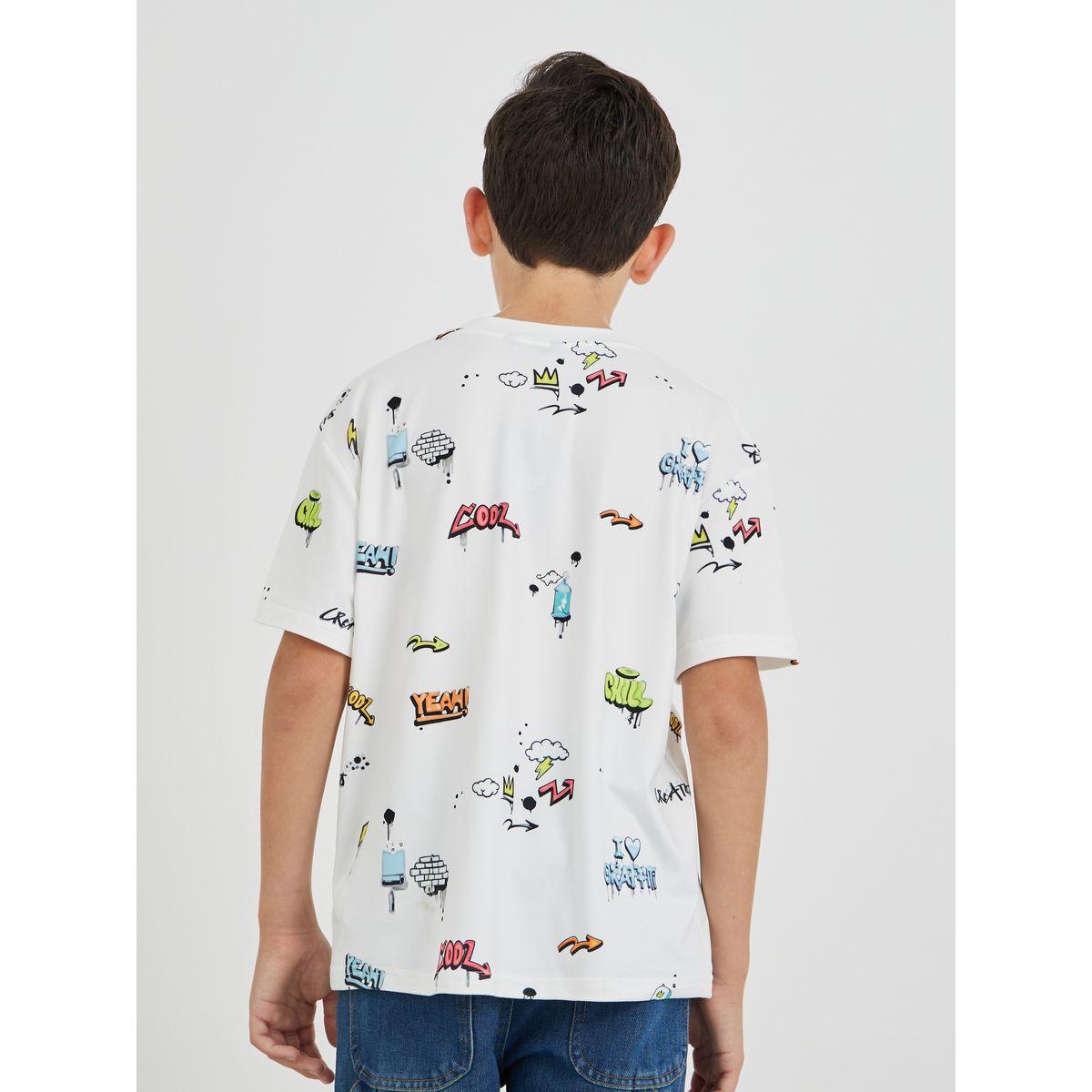 Styli Graphic Print Round Neck T-Shirt-boys-clothing-tshirtsandpolos-image-4