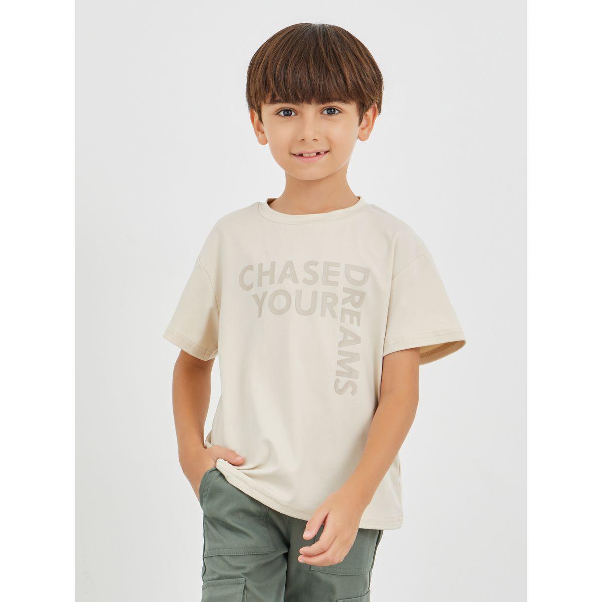 تيشيرت بطبعة كتابة وياقة دائرية-boys-clothing-tshirtsandpolos-image-1