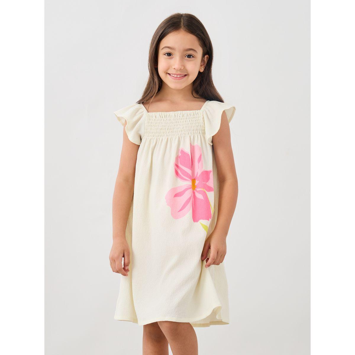 فستان بطبعة جرافيك مع أكمام كشكش-girls-clothing-dressesandjumpsuits-image-2