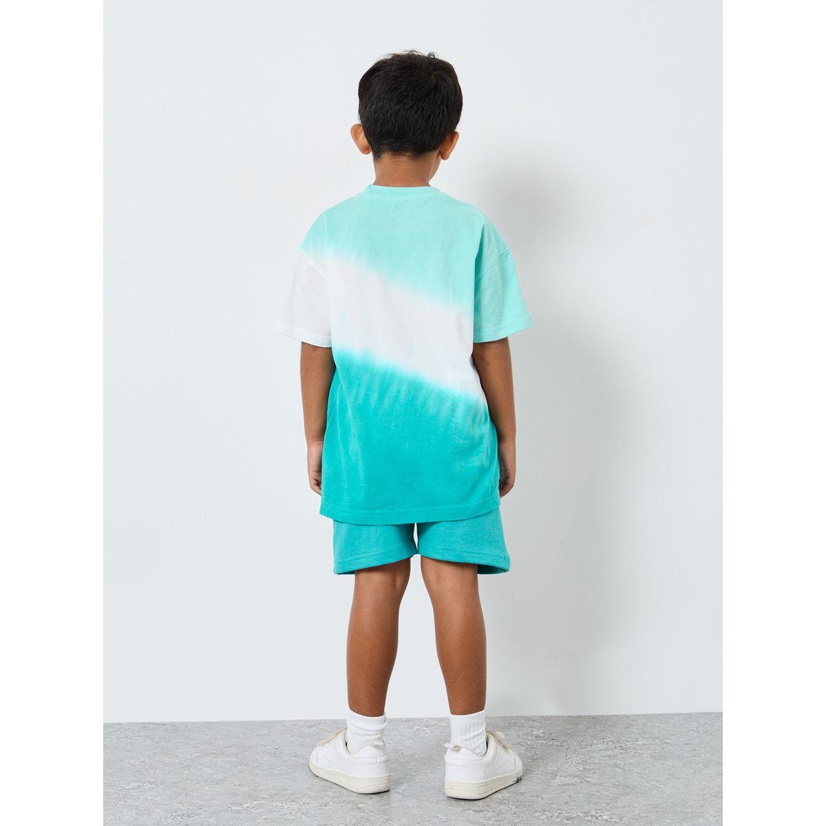 Styli Boys Tie and Dye Print Oversized T-Shirt and Shorts Set-boys-clothing-setsandcoords-image-4