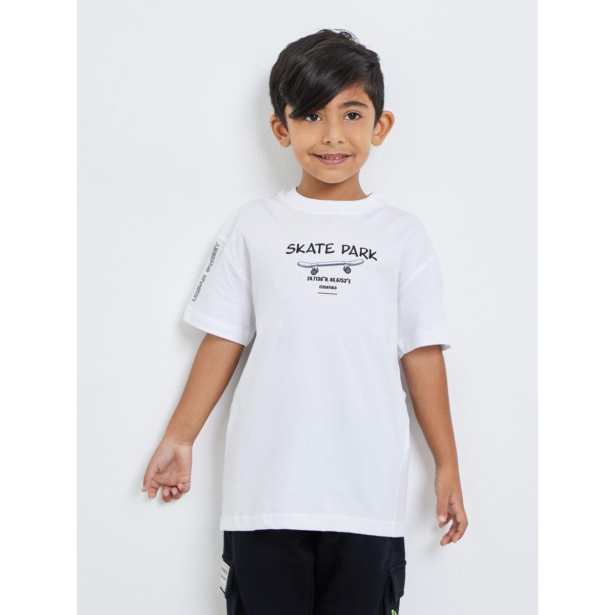Styli Boys Graphic Print T-Shirt and Joggers Set-boys-clothing-setsandcoords-image-2