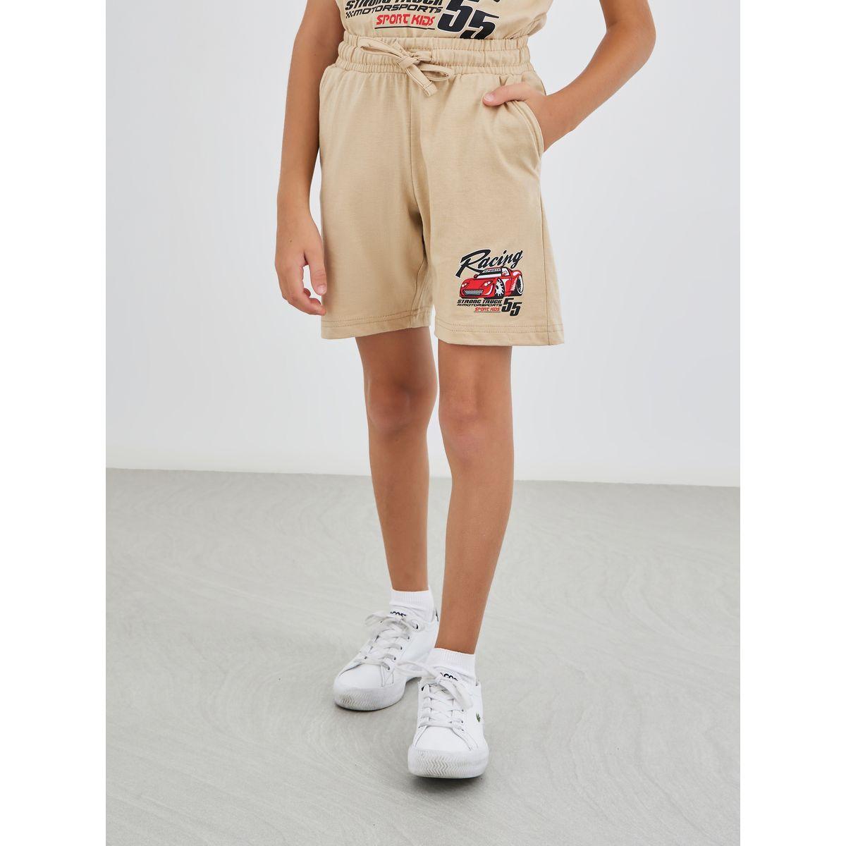 Styli Short Sleeve T-Shirts and Shorts 3-Piece Set-boys-clothing-setsandcoords-image-6