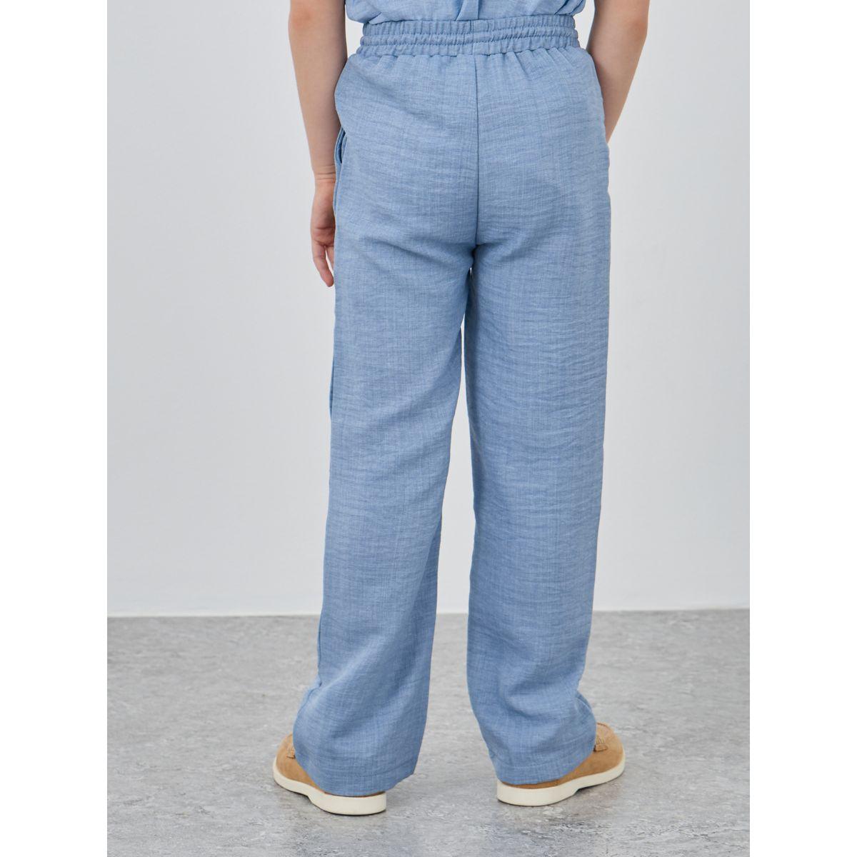 Styli Textured Regular Fit Pants with Drawstring-boys-clothing-bottoms-trousers-image-4