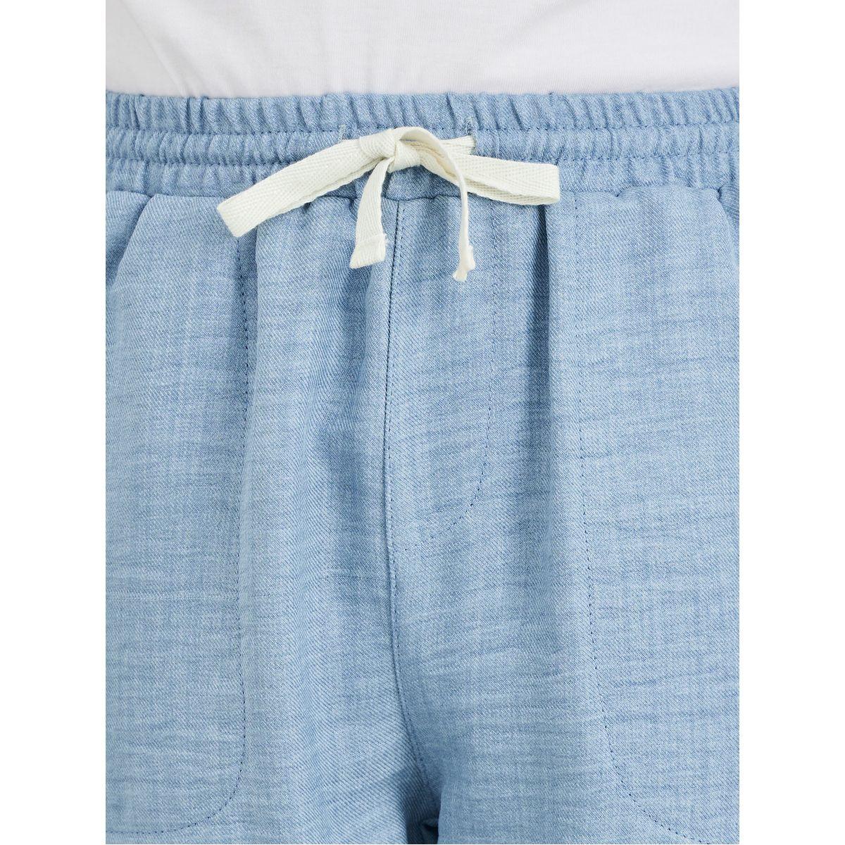 بنطال كتان بقصة عادية مع أربطة-boys-clothing-bottoms-trousers-image-3