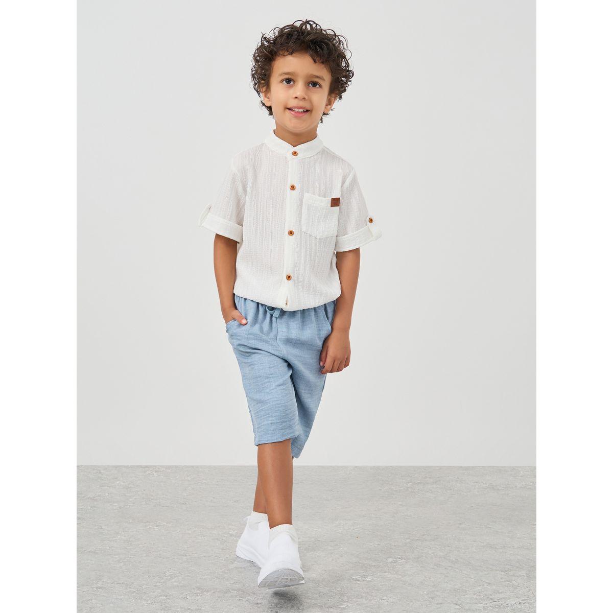 شورت بقصة عادية مع أربطة-boys-clothing-bottoms-shorts-image-2
