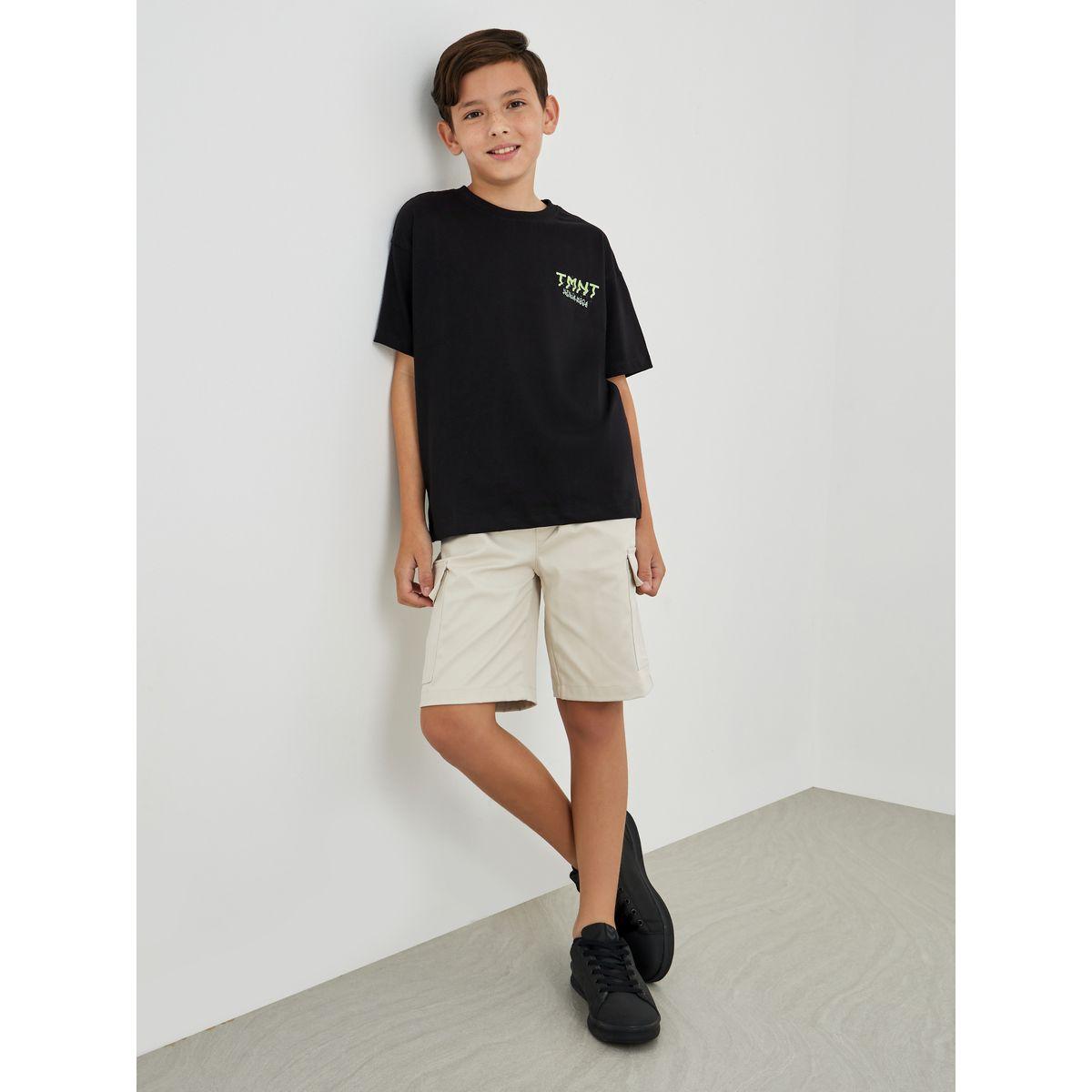 شورت بقصة عادية وجيوب كارجو مع أربطة-boys-clothing-bottoms-shorts-image-2
