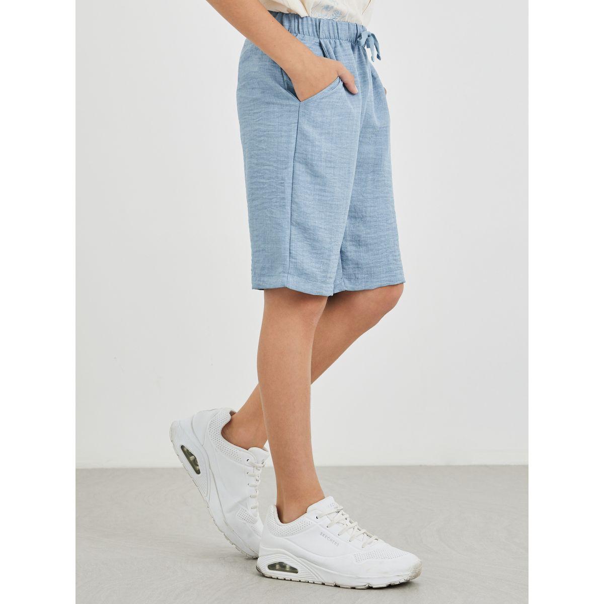 Styli Regular Fit Shorts with Drawstring-boys-clothing-bottoms-shorts-image-1
